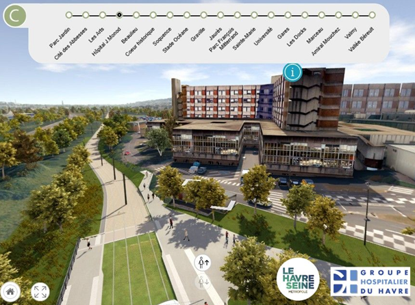 L&rsquo;hôpital Jacques Monod relié au cœur de la ville du Havre