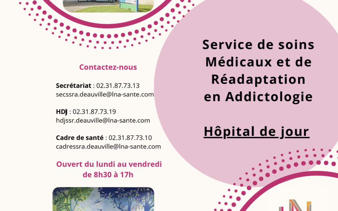 Lancement des programmes de soins en Hospitalisation de Jour en Addictologie (HDJA) à la Polyclinique de Deauville